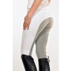Pfiff women's full seat riding breeches grey inserts