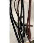 Imagine De Lux leather bridle harness stem
