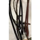 Imagine De Lux leather bridle harness stem
