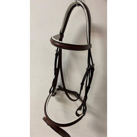 Imagine Delux Flash white lined bridle