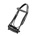 Imagine Dressage lacquer-lined bridle and stem