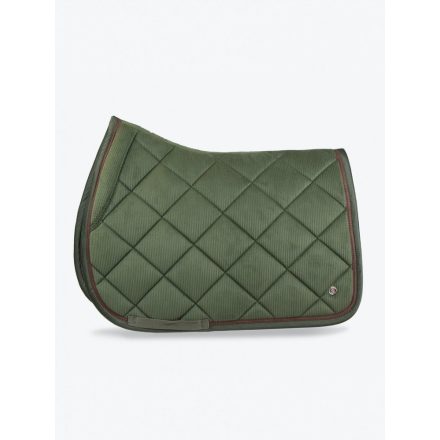 Ps of Sweden corduroy Hunter Green universal saddle pad