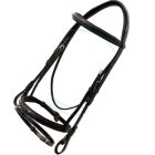 Imagine embroidered patent leather rein + strap 