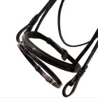 Imagine embroidered patent leather rein + strap 