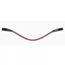 HKM rose-gold köves ívelt homlokszíj