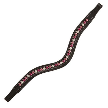 Imagine purple-pink stone browband