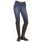 HKM Denim women's breeches with knee grip 44