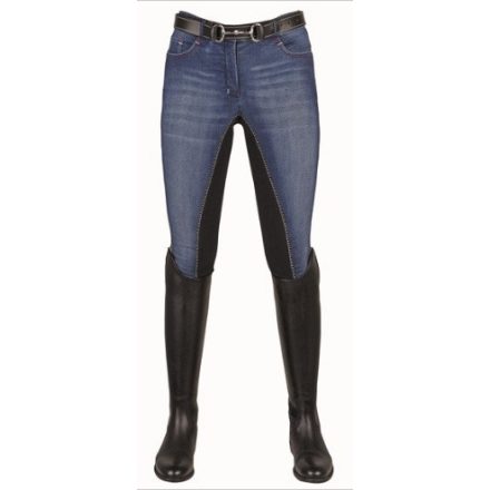 HKM Denim telibőrös női nadrág 44