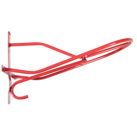 Wall mounted saddle holder Wall mounted saddle holder