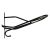 Wall mounted saddle holder