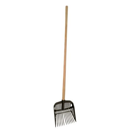 Kerbl plastic fertilizer fork with handle