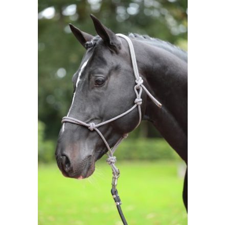 Covalliero knotted halter navy/beige