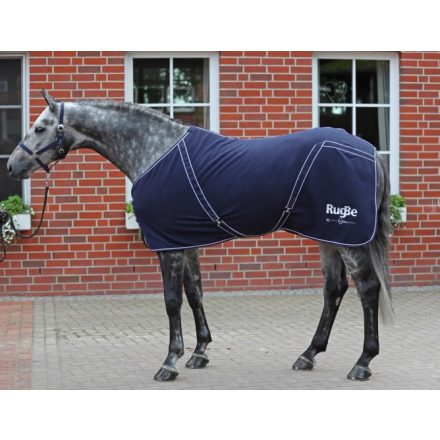 Covalliero RugBe cross strap fleece rug