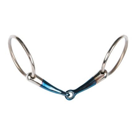 Loose ring snaffle Jointed mouthpiece Sweet Iron