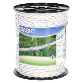 Basic Classe vezeték, fehér, 200 m, 6 mm Basic Classe vezeték, fehér, 200 m, 6 mm
