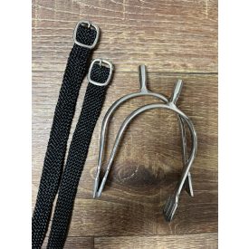 Pfiff fém sarkantyú egyenes véggel, szíj Pfiff fém sarkantyú egyenes véggel, szíj