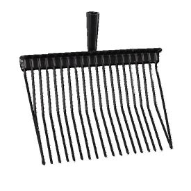 Metal manure collection fork Metal manure collection fork