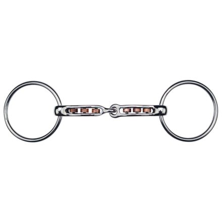 FEELING "MAC GENIS" RING SNAFFLE