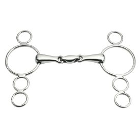 FEELING ANATOMIC CONTINENTAL GAG BIT, 4-RING CHEEKS