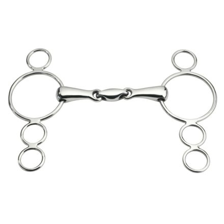 FEELING ANATOMIC CONTINENTAL GAG BIT, 4-RING CHEEKS