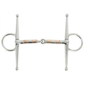 FEELING FULL CHEEK SNAFFLE WITH ROLLERS FEELING FULL CHEEK SNAFFLE WITH ROLLERS