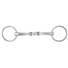 waldhausen BRIDOON BIT, DOUBLE JOINTED, SOLID