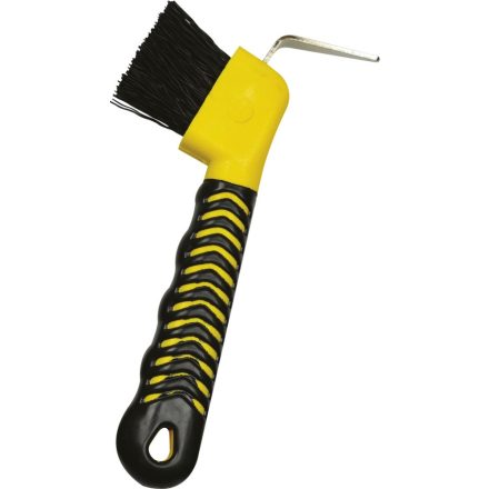 HIPPOTONIC SOFT HAND HOOF PICK WITH BRUSH