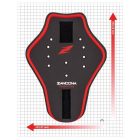 back protector in jacket 231x451mm