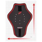 back protector in jacket 308x417mm
