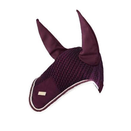 ES Purple White Edge ear bonnet