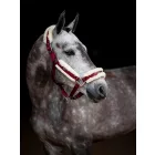 ES furry halter + lead Bordeaux