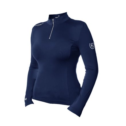 ES  women's long-sleeved MidnightBlue with UV filter