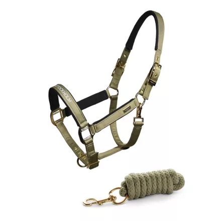 ES furry halter+Lead Dark sky