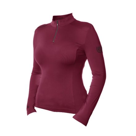 ES  women's long-sleeved Bordeaux with UV filter