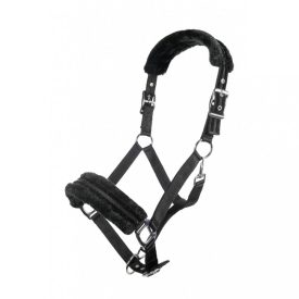 HKM faux fur glitter halter HKM faux fur glitter halter