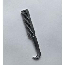 Alu fésű, patakaparó nyéllel Alu fésű, patakaparó nyéllel