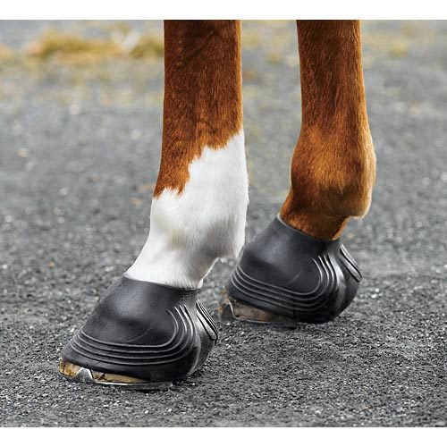 ACAVALLO anatomic gel hoof boot in pair IMAGINE Equestrian