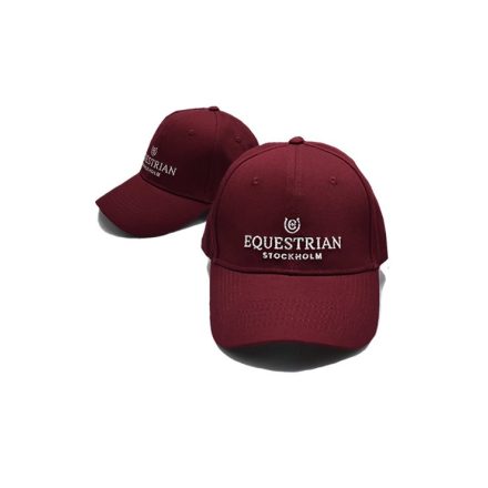 ES Bordeaux Silver cap with text