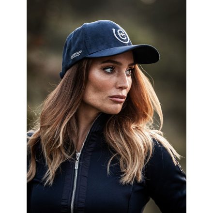 ES Navy Silver baseball cap
