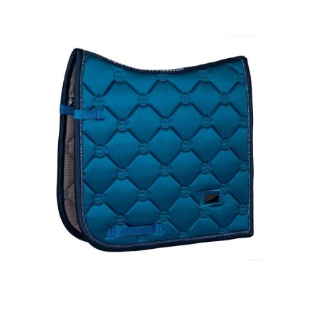 Equestrian Stockholm Blue Meadow dressage saddle pad