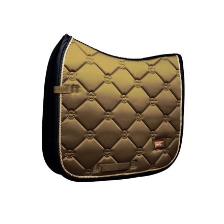 ES Golden Brass dressage saddle pad