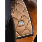 ES Golden Brass dressage saddle pad