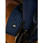 ES Maze modern tech navy dressage saddle pad