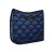 ES modern tech navy dressage saddle pad
