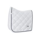  ES White perfection dressage saddle pad