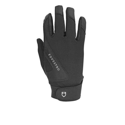 Equestro mesh riding gloves