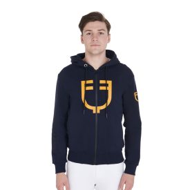 Equestro men's pullover with zipper