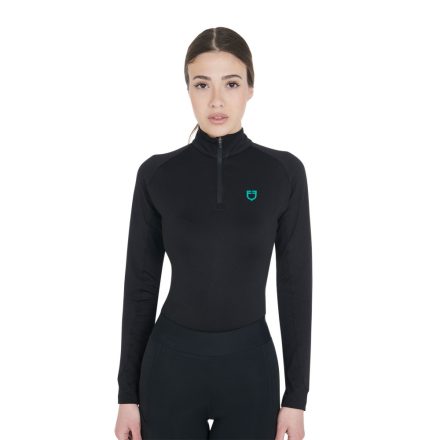 Equestro long-sleeved technical shirt