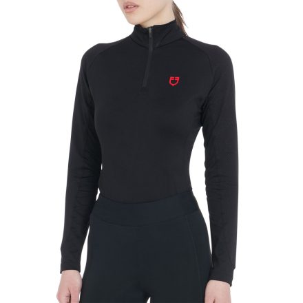 Equestro long-sleeved technical shirt