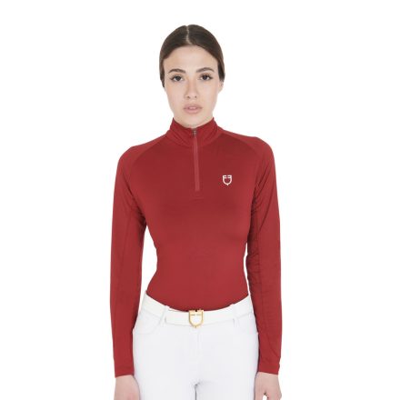 Equestro long-sleeved technical shirt